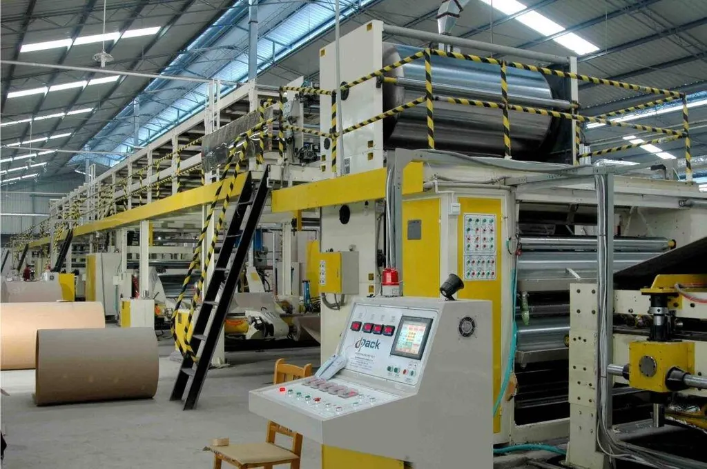Corrugated production line